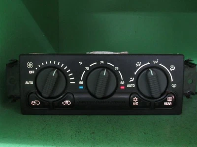 15060162 00-02 TAHOE SILVERADO YUKON A/C AUTO CLIMATE TEMP CONTROL REBUILT 3069 - Image 1 of 4