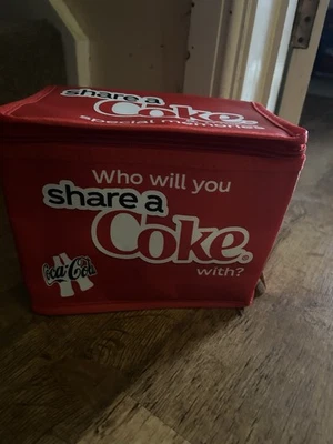 Official Coca Cola “Share a coke” mini cooler bag. New - Image 1 of 4