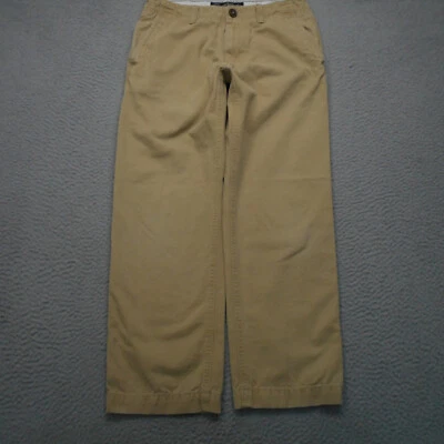 American Eagle Pants Mens 28x28 Tan Relaxed Straight Fit Twill Chino - Image 1 of 4