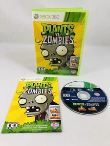 Plants vs. Zombies (Microsoft Xbox 360, 2010) CIB komplett mit Handbuch getestet - Bild 1 von 6