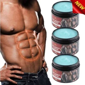 3x Belly Fat Burner Sweat Enhancer Abdominal Shaping Slimming Cream Muscle Cream - Picture 1 of 12