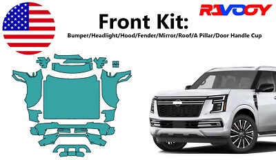 For Nissan Armada Platinum SL SV 2025 Front Paint Protection Film PreCut Kit PPF - Image 1 of 4