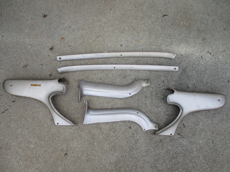 1960 Pontiac Catalina Star Chief Bonneville 4dr внутренняя отделка лобового стекла молдинг - Изображение 1 из 4