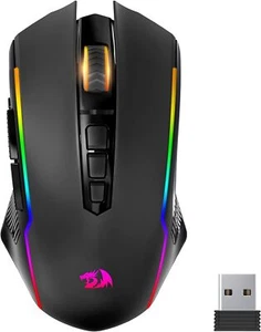Redragon Gaming Mouse, Wireless Mouse Gaming with 8000 DPI - Picture 1 of 6