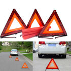 Car Triangle Safety Warning Parking Sign Reflective Foldable Road Emergency 3Pcs