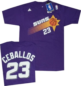 Camiseta Adidas Retro Phoenix Suns Cedric Ceballos Nuevas Etiquetas De Gran Tamaño RARA - Imagen 1 de 3
