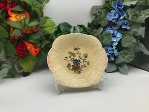 Antiguo plato sándwich COALPORT Kings Ware maceta (crema) borde en relieve - Imagen 1 de 10