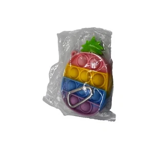 Pop On It Push Sensory Fidget Stressabbau Spielzeug Spiel Blase Ananas,-Form - Bild 1 von 3