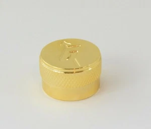 Perilla estilo G con logotipo DORADA para bajo de guitarra Gretsch y olla de eje sólido de 1/4"" - Imagen 1 de 1