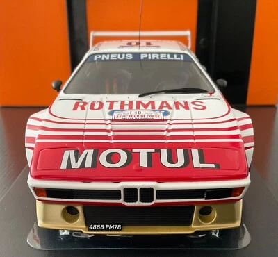 BMW M1 Motul n.10 Rally Tour De Corse 1982 1/18 IXO - Immagine 1 di 4