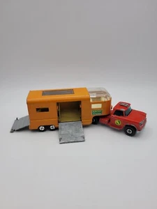 Matchbox Super Kings K-18, Dodge Tractor & Articulated Horse Van, 1971... - Picture 1 of 24