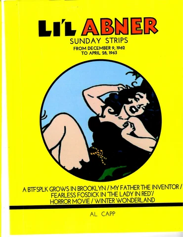 Li'L ABNER "A BTFSPLK GROWS IN BROOKLYN "1962/63 strips Cover