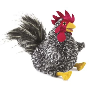 Folkmanis Handpuppe 30 cm Rooster / Hahn 3189 Huhn Hühner Gockel - Bild 1 von 3