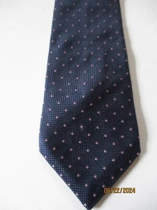 Thomas Pink Blue Polka Dot Silk Neck Tie - Picture 1 of 3