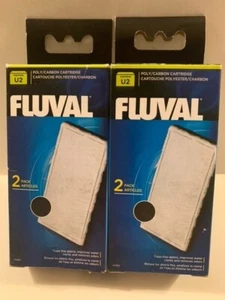 Fluval U2 Poly/Carbon Cartridge (A490) Trap Debris, Improves Water - Picture 1 of 5