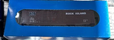 E&C Shops HO Kit 0302 50’ PS-1 Dbl Door Boxcar Unassembled Kit Rock Island 64565 - Image 1 of 2