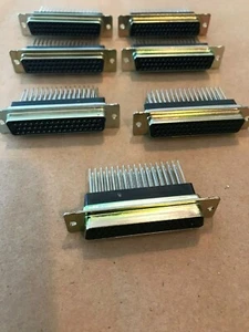 7 AMP TYCO CONNECTORS 9821A-205740-5, 50 Pin NOS - Picture 1 of 2