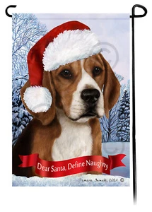Dear Santa, Define Naughty Garden Flagge - Beagle 011 - Bild 1 von 1
