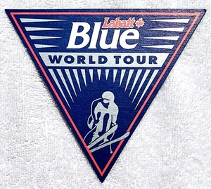 ¡MUY RARO! Montaña rusa de cerveza Canadá esquí alpino Labatt World Tour años 90 de colección *COMO NUEVA* - Imagen 1 de 4