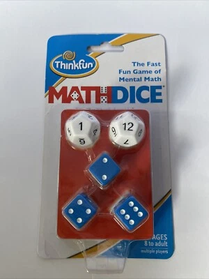 Thinkfun Math Dice Math Game [TFN1510] - Image 1 of 2