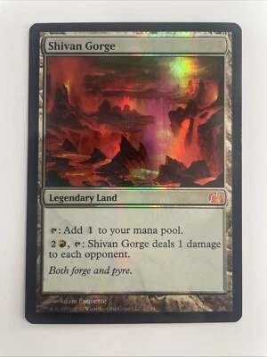 Shivan Gorge From the Vault: Realms Foil - Image 1 of 2
