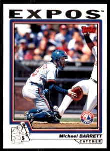 2004 Topps Michael Barrett Baseball Cards #132