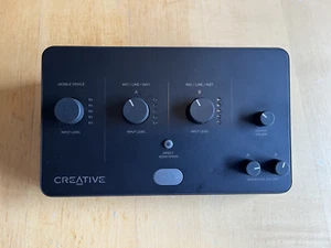 CREATIVE Live! Audio A3 USB Audio Interface – Boxed – Mint Condition - Picture 1 of 6