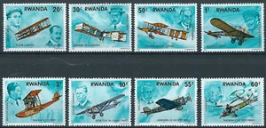 Ruanda - Historia de la Aviación Set MNH 1978 Mi. 952-959 - Imagen 1 de 1