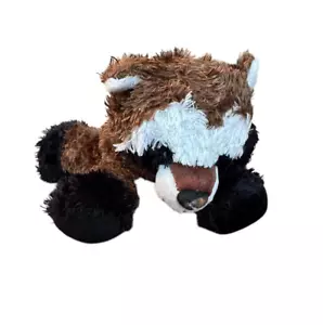 Aurora World 8 Zoll Plüschtier Stofftier Waschbär braun Spielzeug - Bild 1 von 8