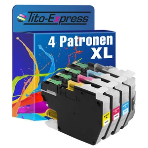 XXL Druckerpatronen kompatibel mit Brother LC-421 XL MFC J1010 MFC J1050 J1140  - Bild 1 von 14
