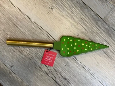 Nuevo Williams Sonoma Árbol de Navidad Pastel, Pastel y Tarta Servidor Nuevo con Etiquetas Foto 1 de 4