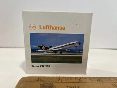 1:500 Herpa Lufthansa Airlines Boeing 727 Jet Toy Model Die Scale Set Airplane - Image 1 of 4