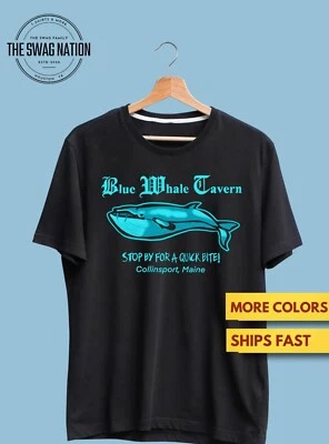 Blue Whale Tavern Pub Shirt, Dark Shadows Shirt, Collinsport Maine Premium Ultra - Image 1 of 2