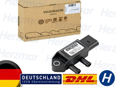 ELO-AUTOTEILE VW 03L906051B Abgasdrucksensor für Audi A3 A4 A5 A6 Q3 Q5 SEAT Leon Golf Passat