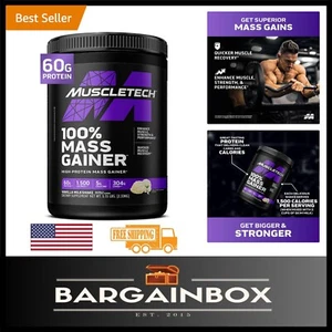 High Protein Vanilla Milkshake Mass Gainer - 5.15 lbs for Enhanced Muscle Growth - Picture 1 of 8
