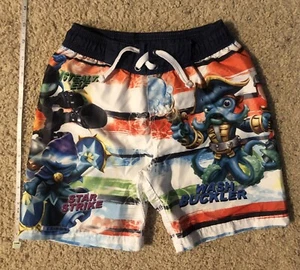 Skylanders Swap-Force Board Shorts Boys Size 4 - Picture 1 of 3