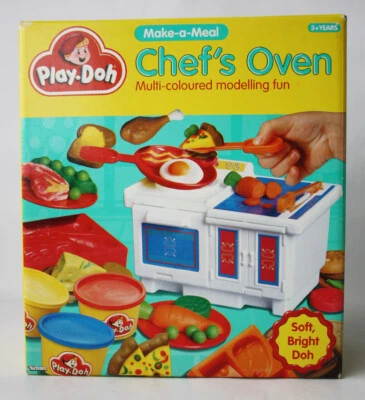 RARO JUEGO DE HORNO DE CHEF PLAY DOH 1992 VINTAGE HACER UNA COMIDA KENNER TONKA ¡NUEVO COMO NUEVO! Foto 1 de 4
