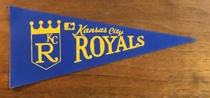Vintage 1969 Kansas City Royals Mini Pennant MLB Baseball 4" x 8.75" - Picture 1 of 2