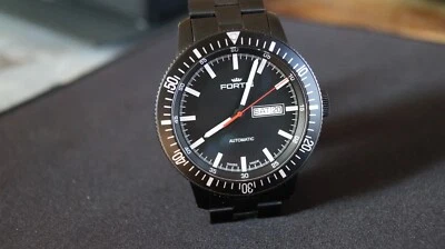 FORTIS 647.18.158 Cosmonaut Day Date Automatic B-42 Monolith Black 42mm day date - Image 1 of 4