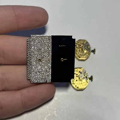 Coleccionable BUECHE GIROD 17J 5 Posiciones Doble Tiempo con Ónix y Esfera Diamante con Movimiento Foto 1 de 4