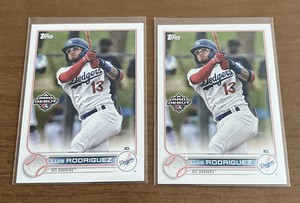 (2) 2022 Topps Pro Debut Luis Rodriguez   PD-193 ACL Dodgers