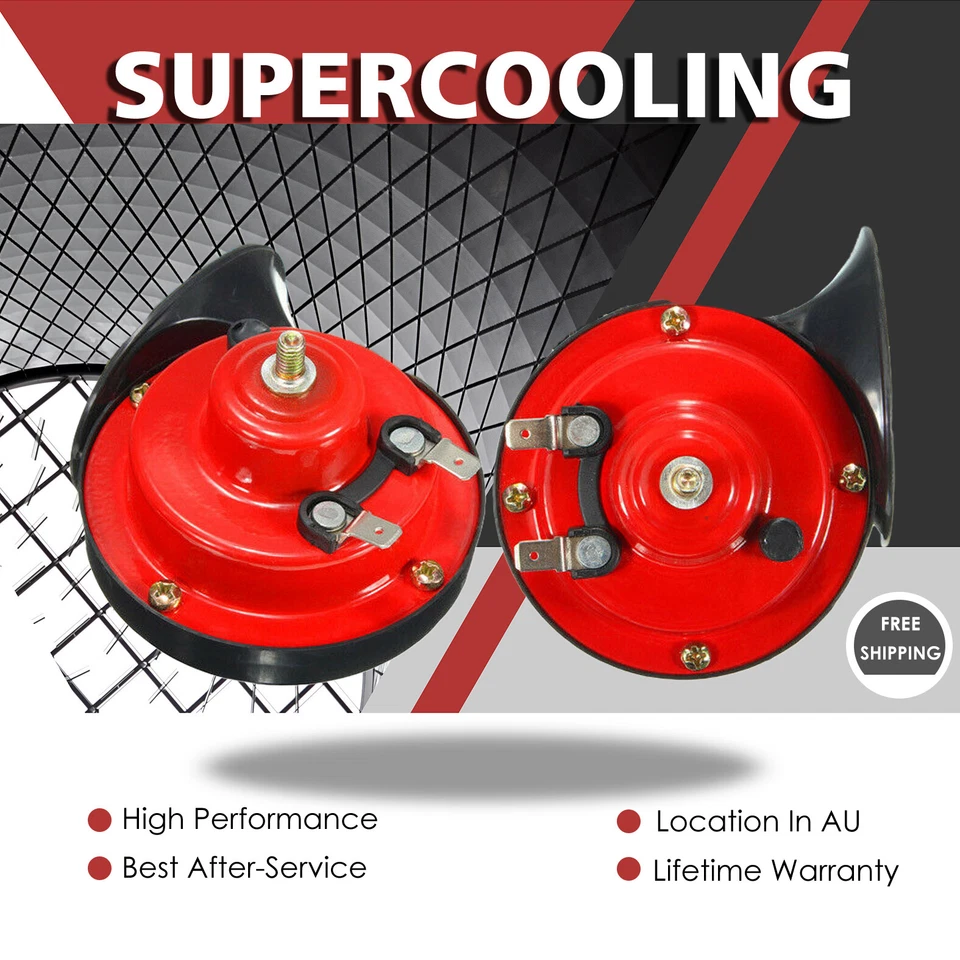 Universal 12V 300DB Super Train Horn Speaker For Truck SUV Car Boat Motorcycle - image 1 of 4