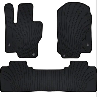 2020-2024 Mercedes Benz GLE 350 450 580 Custom Fit Rubber Floor Mat Set  - Image 1 of 2