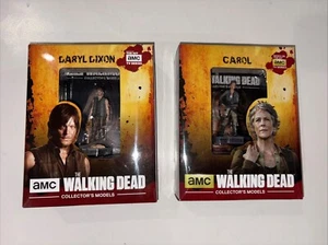 Eaglemoss The Walking Dead Collectors Models Lot (2) Carol Daryl Dixon New Seal - Picture 1 of 7