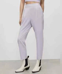 Pantalones de triatlón ALLSAINTS Aleida para mujer talla 6 dama cintura elástica lila nuevos con etiquetas - Imagen 1 de 14