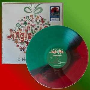 Various ‎– Jingle All The Way - 10 Holiday Classics LP 2021 US Green/Red NM - Picture 1 of 7