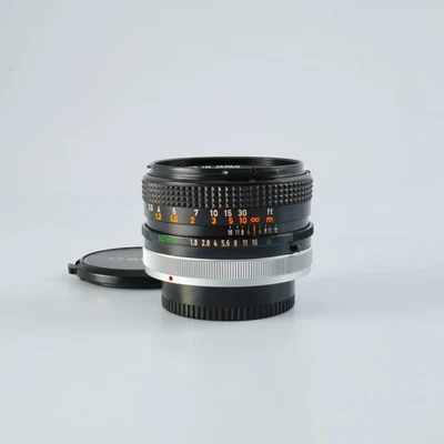 VERY GOOD Canon FD 50mm F/1.8 S.C. Prime Lens - Image 1 of 4