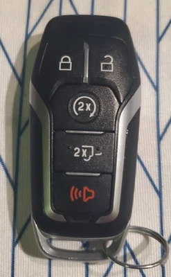 2015-2017 F-150-F350 Lightly Used 5 Button OEM Ford Smart Remote Key Fob - Image 1 of 4