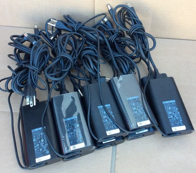 批量 10 件 ~ 戴尔 90W 笔记本电脑适配器 原始设备制造商 5GT3K,LA90PM130 [19.5V_4.62A] 7.4 毫米 带 PC — 第 1/3 张图片