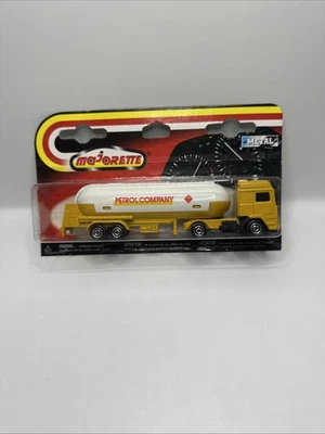 Vintage Collectible Majorette Volvo Shell Oil Tanker Semi Trailer 1/60 NEW - Image 1 of 4